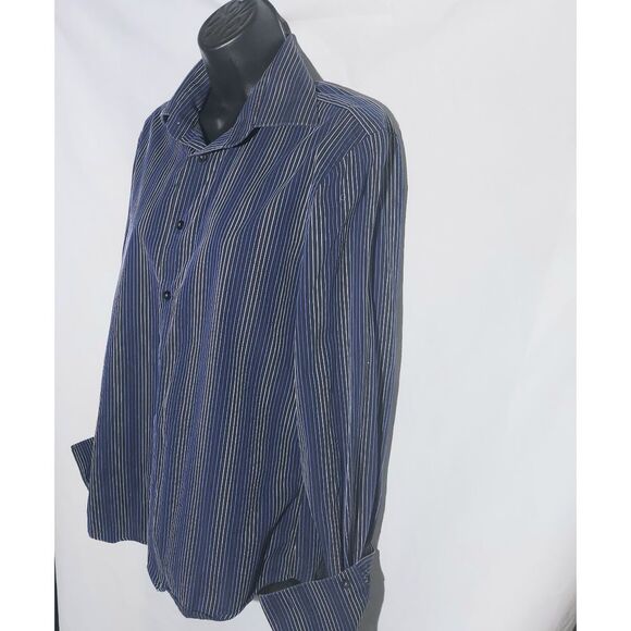 Express Design Studio Button Down Dress Shirt Small - Picture 2 of 5